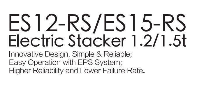 EP ES15RS Self propelled stackers