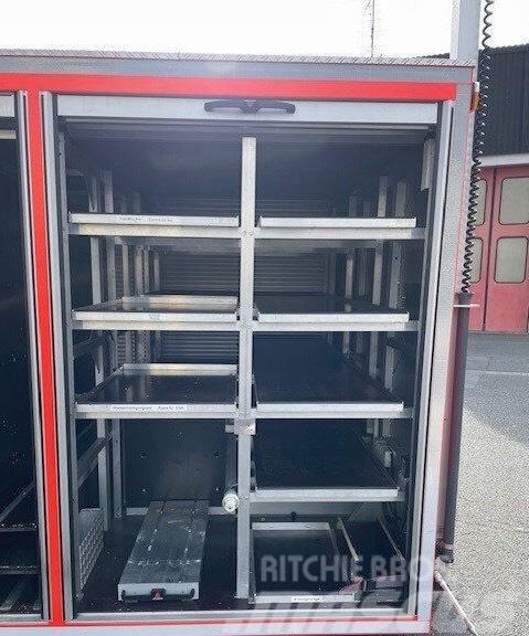  Abrollcontainer Werkstattcontainer Feuerwehr Special containers