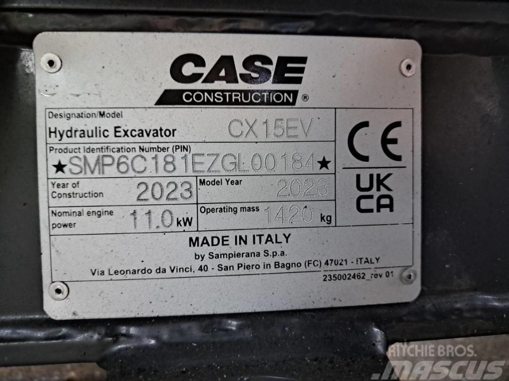 CASE CX15EV Mini excavators < 7t