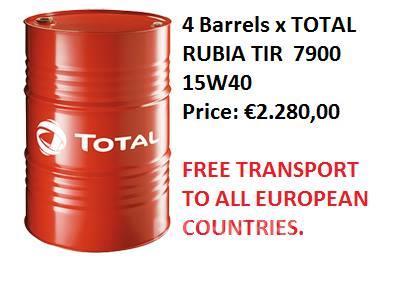  TOTAL RUBIA TIR 7900 15W-40 Engines