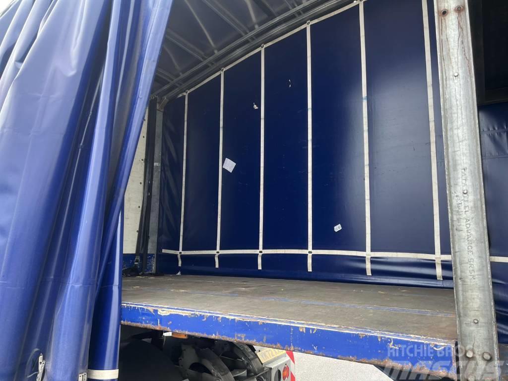 Montracon Double Deck Step Frame Curtain Side Tautliner/curtainside trailers