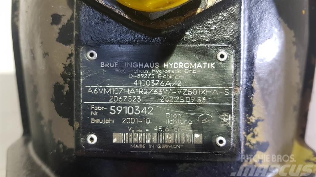 Brueninghaus Hydromatik A6VM107HA1R2/63W - Almann AZ150 - Drive motor Hydraulics