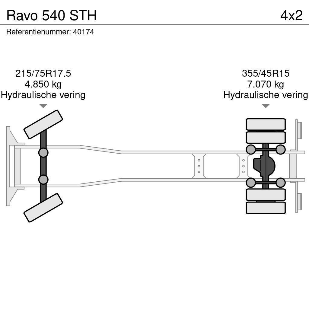 Ravo 540 STH Sweeper trucks