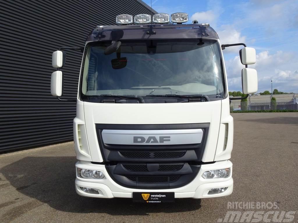 DAF LF 210 EURO 6 / OPRIJ WAGEN / MACHINE TRANSPORT Car carriers