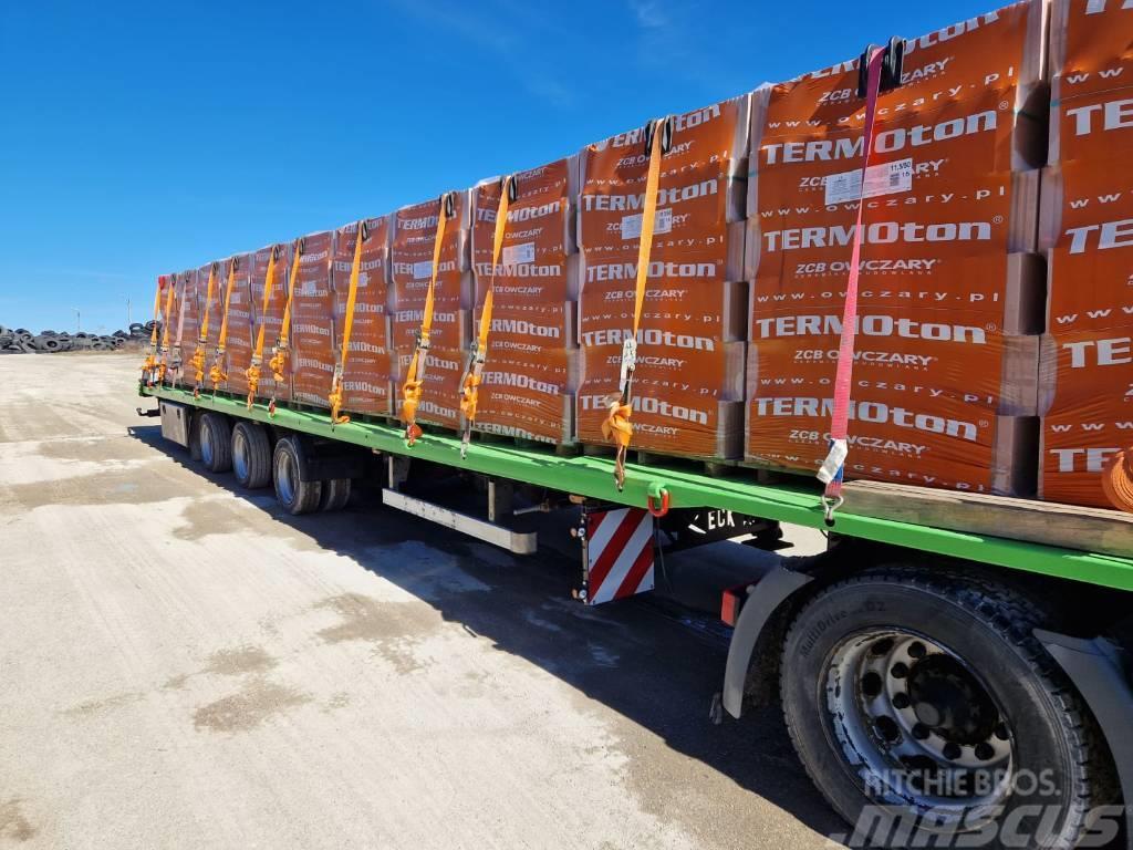 Van Hool niskopodwoziowa platforma mega najazdy Low loader-semi-trailers