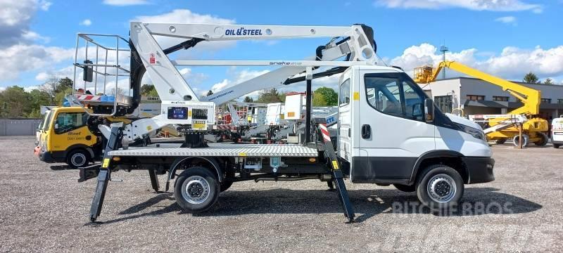 Iveco Daily Oil&Steel Snake 2112 - 21 m - 225 kg Truck mounted aerial platforms