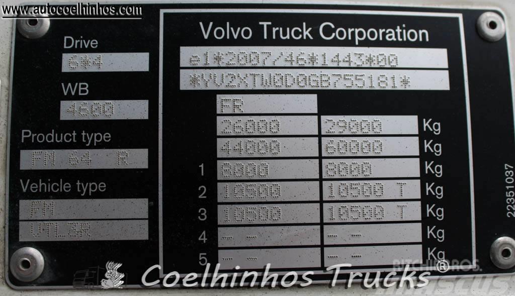 Volvo FMX 420 + PK 17001 Flatbed/Dropside trucks