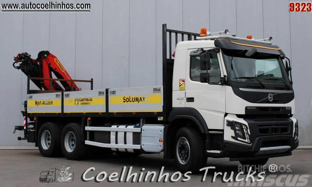 Volvo FMX 420 + PK 17001 Flatbed/Dropside trucks