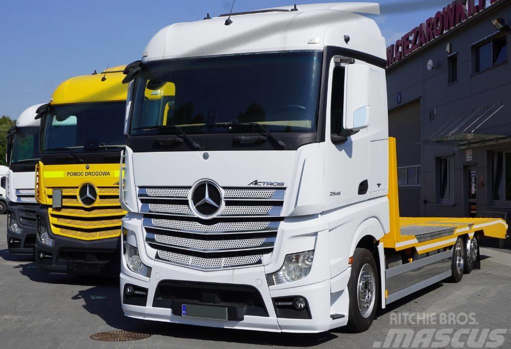 Mercedes-Benz Actros 2543 MP4 E6 6×2 / NEW TOW TRUCK year 2023 Beavertail Flatbed / winch trucks