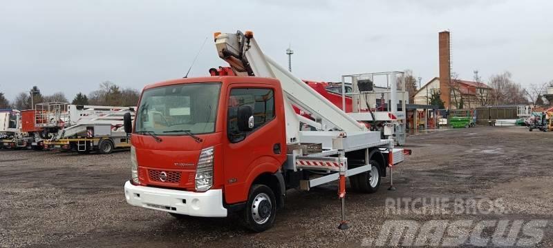Nissan Cabstar Multitel MT222 EX - 22m, 200kg Truck mounted aerial platforms