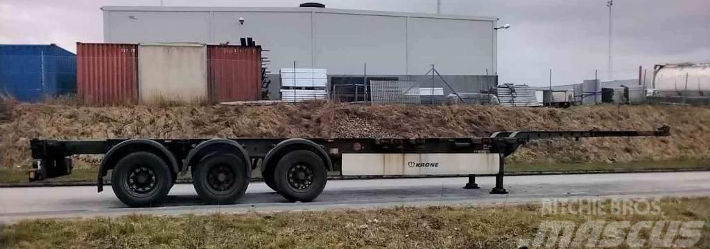 Krone Chassis Gooseneck Containerframe/Skiploader semi-trailers