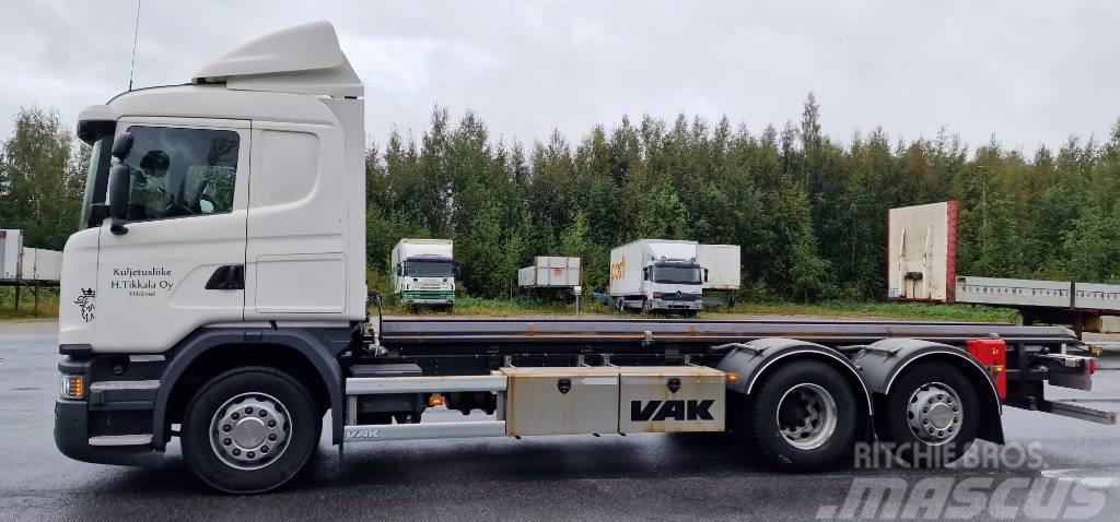 Scania G450 LB6x2*4MNB Containerframe/Skiploader trucks
