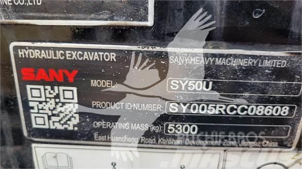 Sany SY50U Mini excavators < 7t