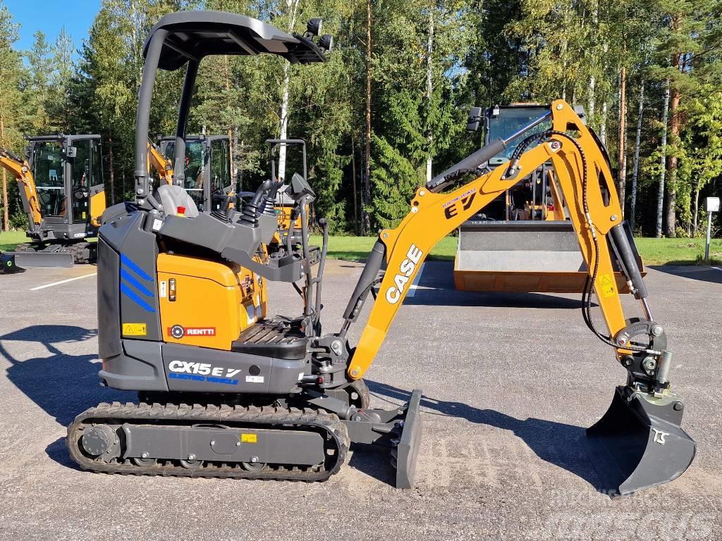 CASE CX 15 EV TÄYSSÄHKÖINEN UUTUUS! Mini excavators < 7t