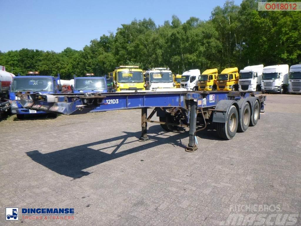 Dennison Container trailer 20-30-40-45 ft Containerframe/Skiploader semi-trailers