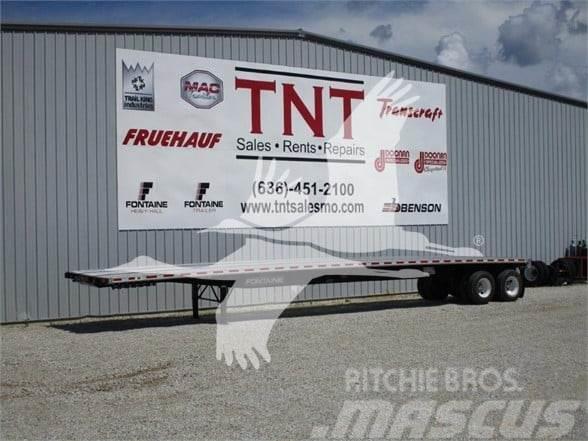 Fontaine (QTY:10) INFINITY 48' COMBO FLAT W/ SLIDING TANDEM Flatbed/Dropside semi-trailers