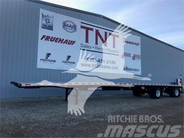 Fontaine (QTY: 25) 53 X 102 COMBO FLATBEDS CA AND CANADA LE Flatbed/Dropside semi-trailers