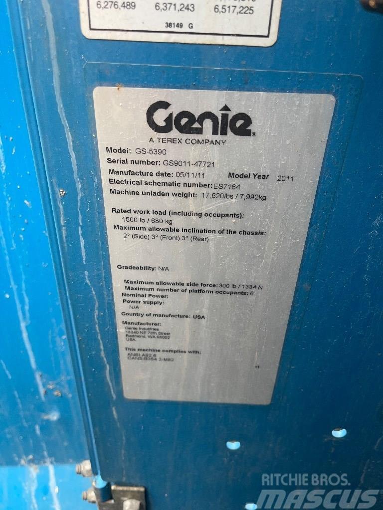 Genie GS 5390 Scissor lifts