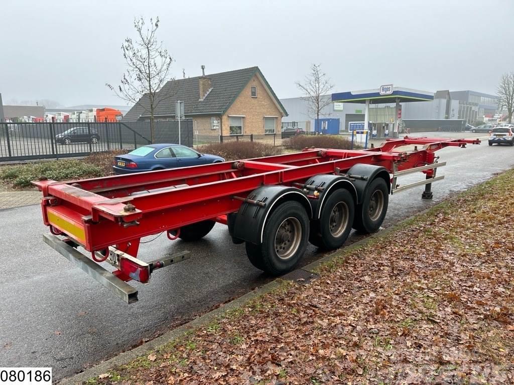 Asca Chassis 10, 20, 30, 40, 45 FT container transport Containerframe/Skiploader semi-trailers