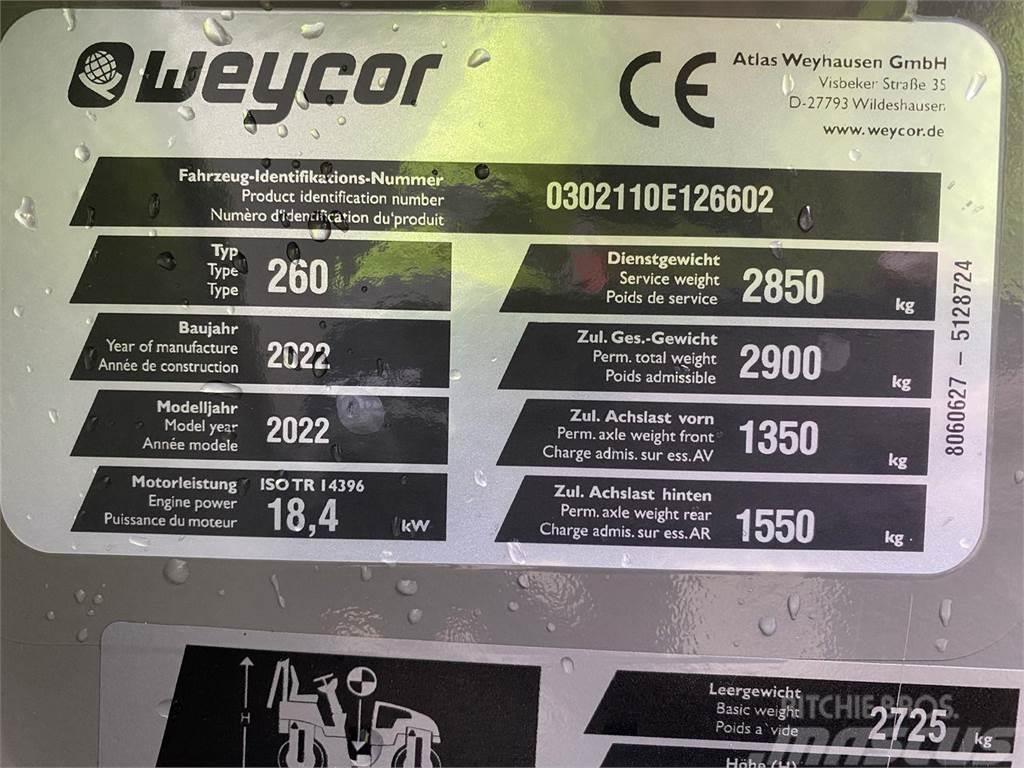 Weycor AW260 Rollers