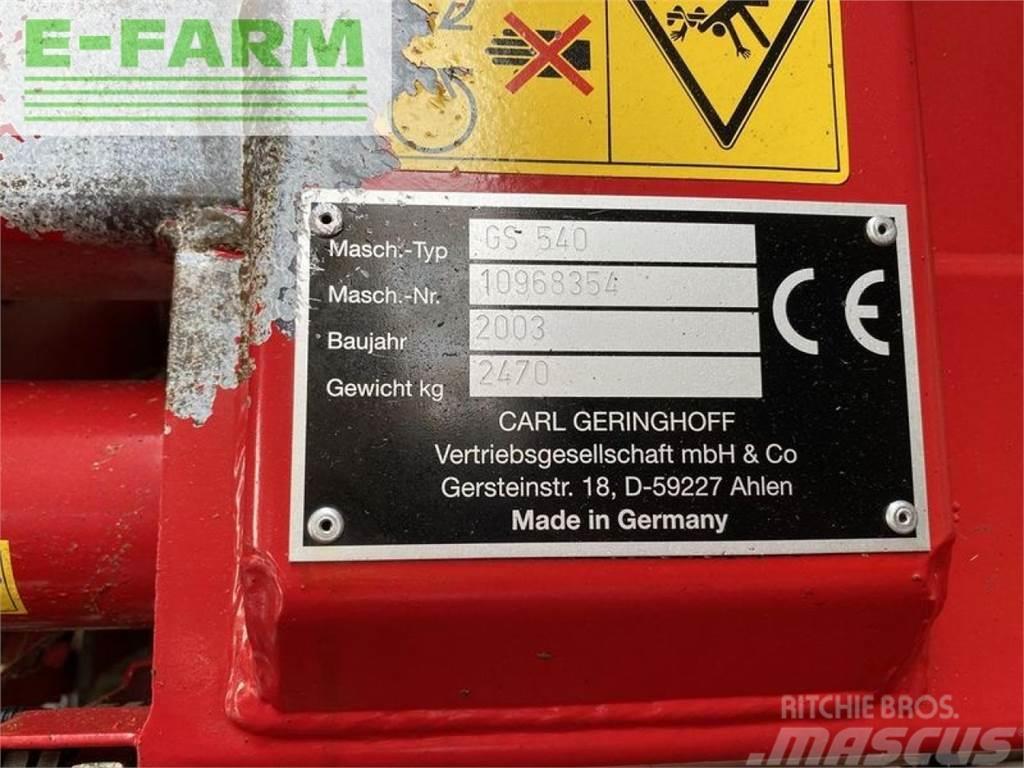 Geringhoff grainstar 540 Combine harvester spares & accessories