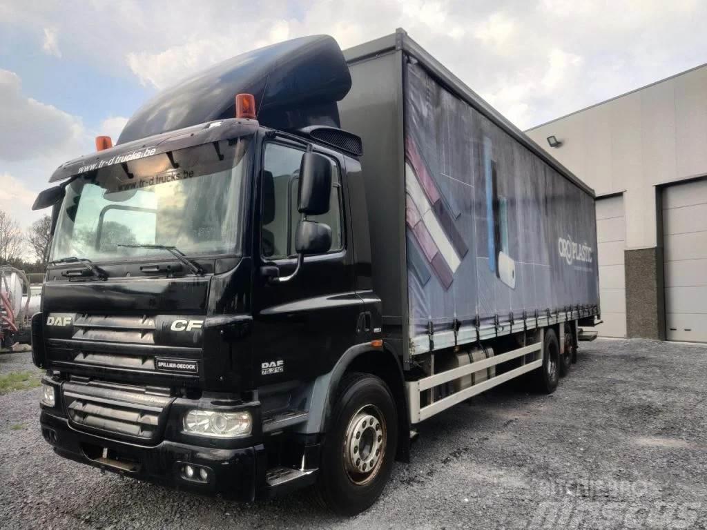 DAF CF 75.310 6X2 TAIL LIFT D'HOLLANDIA 2500 KG - EURO Tautliner/curtainside trucks