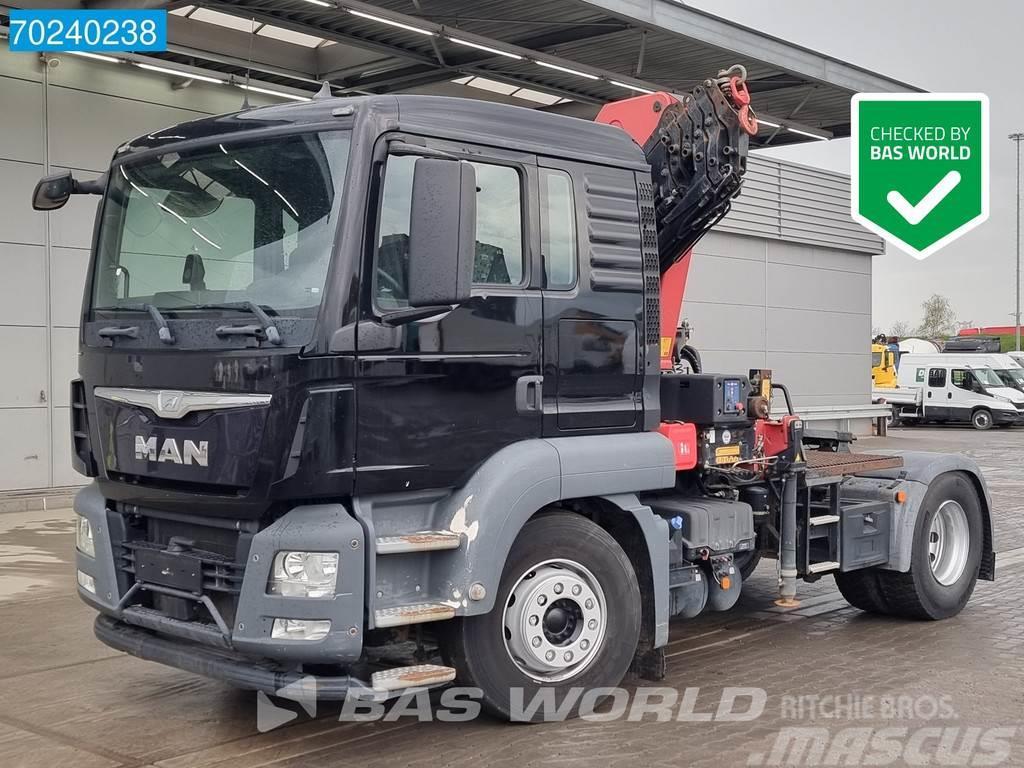MAN TGS 18.480 4X2 Kran HMF 1820-K6 Manual Navi Retard Truck Tractor Units
