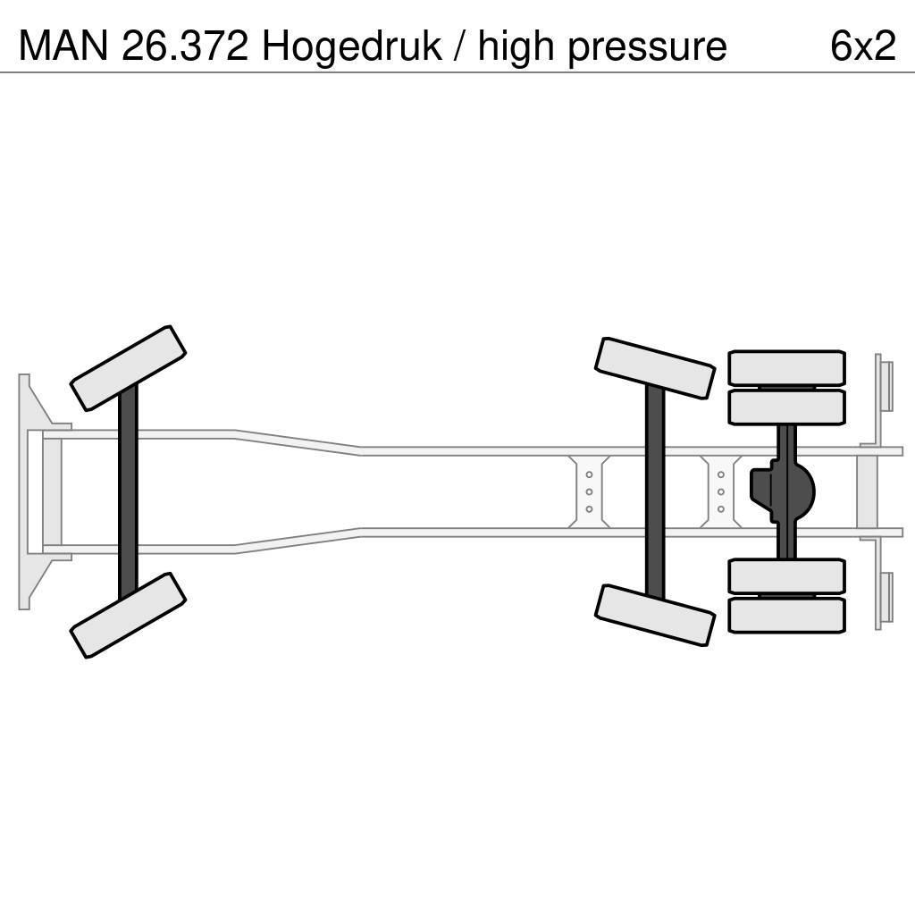 MAN 26.372 Hogedruk / high pressure Sewage disposal Trucks