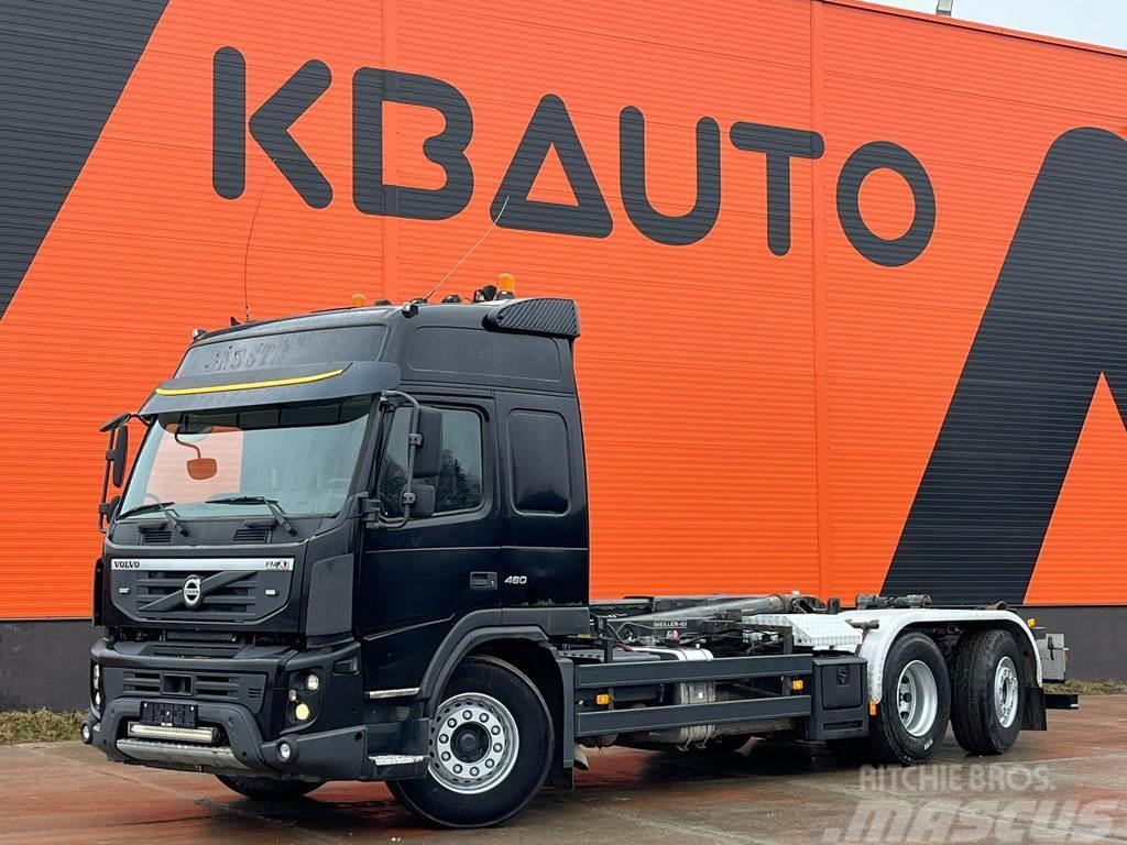 Volvo FMX 460 6x2*4 Meiller RK 20 ton L=6194mm Hook lift trucks