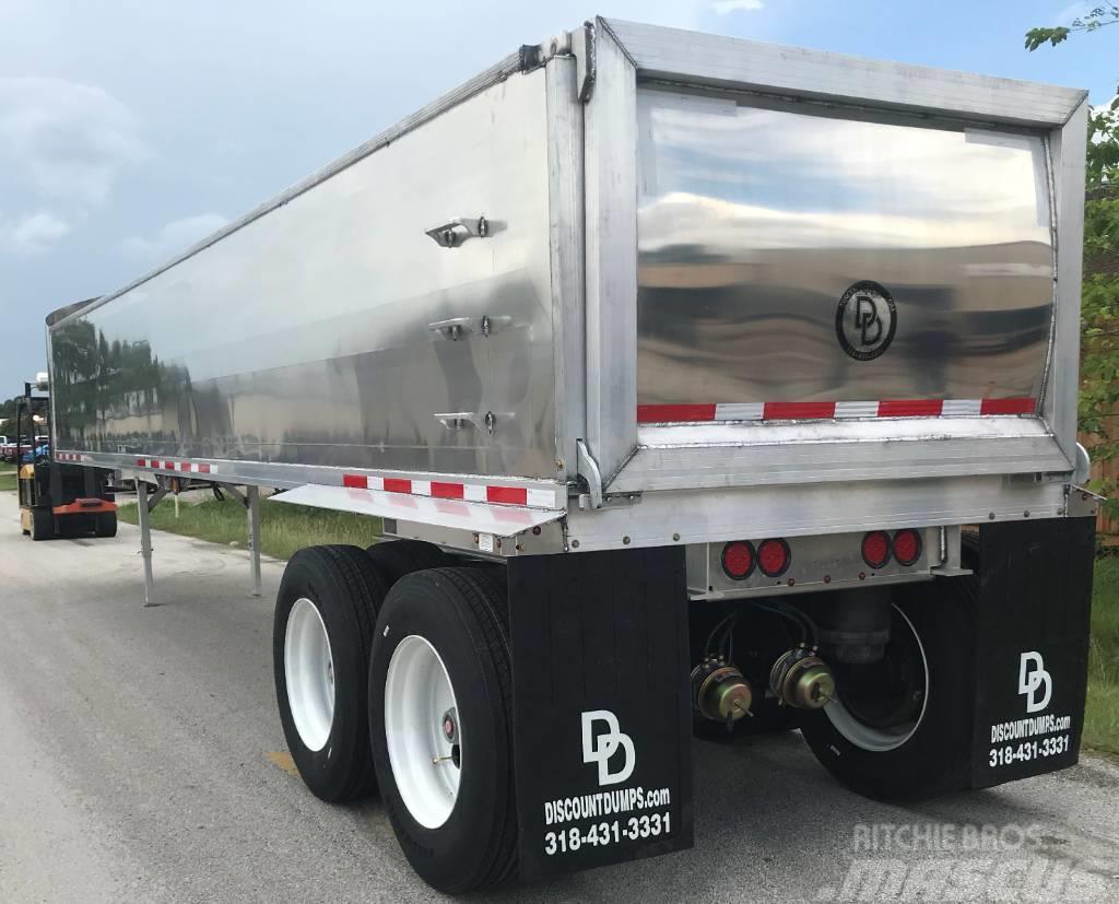  Discount Dumps Aluminum End Dump Tipper trailers