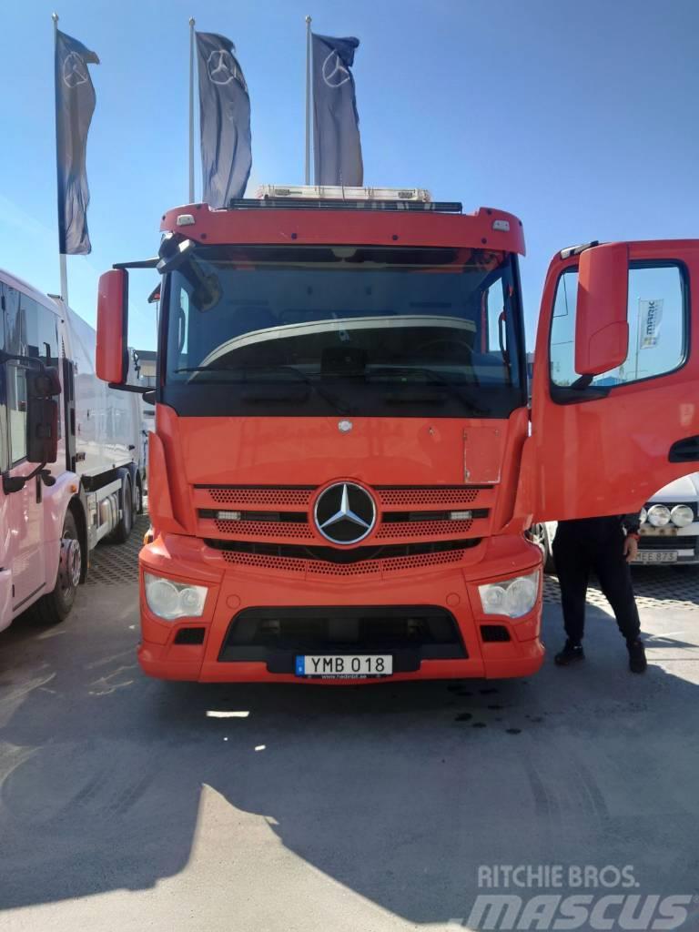 Mercedes-Benz Antos 2832 Kranbil Flatbed/Dropside trucks