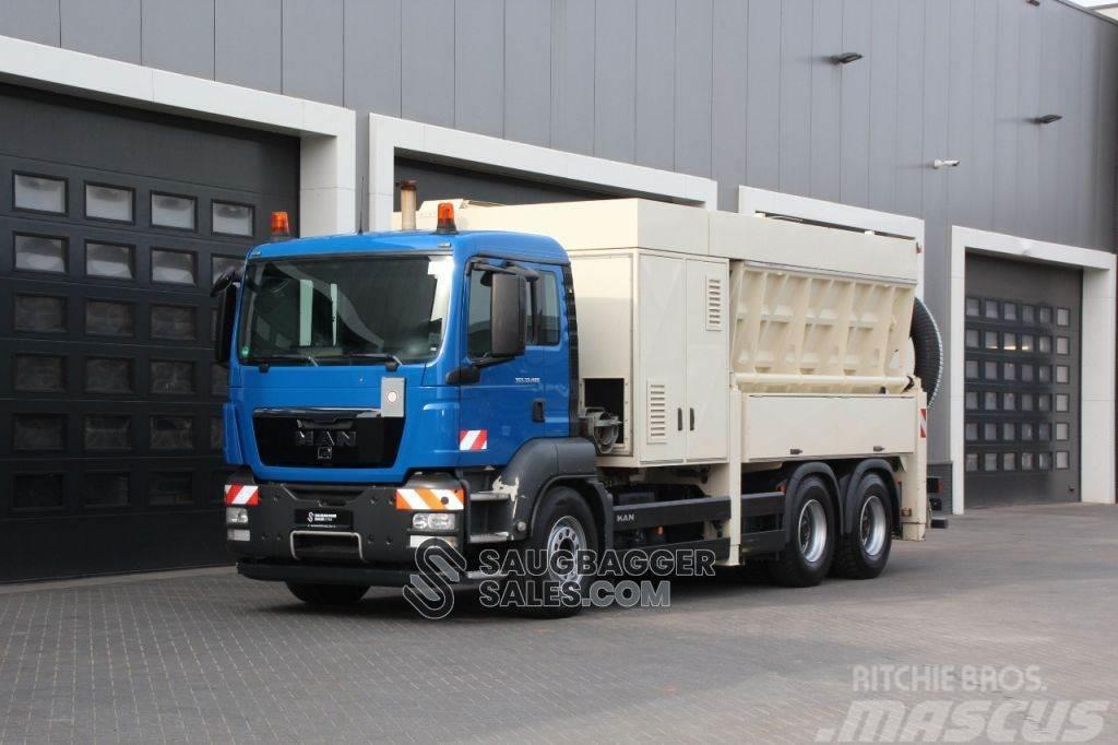 MAN TGS 35.480 RSP Saugbagger Sewage disposal Trucks