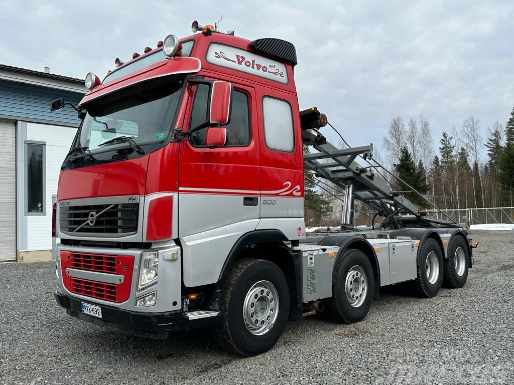 Volvo FH500 8x4 Multilift vaijerilaite Demountable trucks