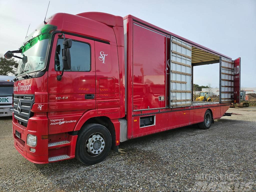 Mercedes-Benz Actros 1844 - 440HP - with lift and sideopening Van Body Trucks