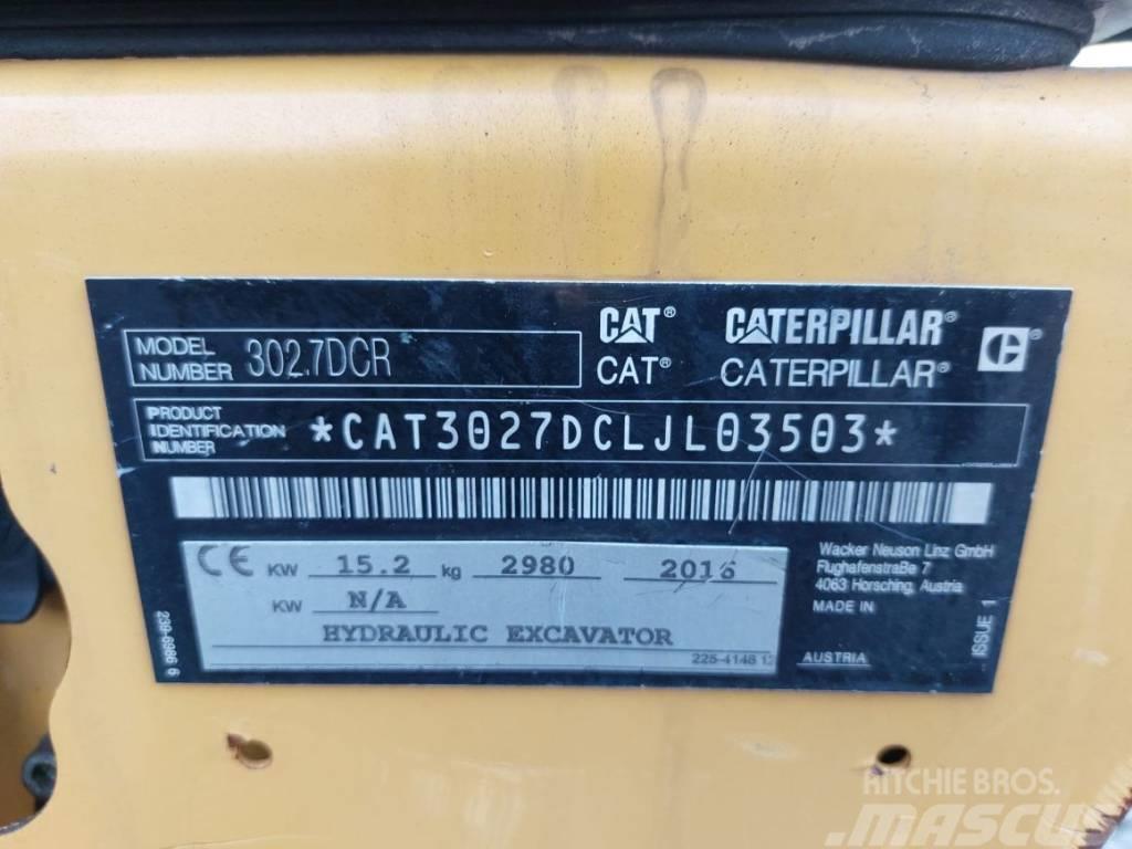 CAT 302.7 D CR Mini excavators < 7t