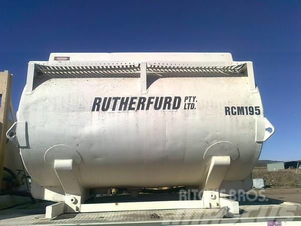 Rutherfurd Grout Mixing 2 x axle trailer Concrete spares & accessories