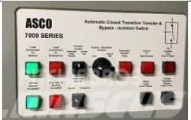 Asco ATS 3000 Amp Series 7000 Diesel Generators