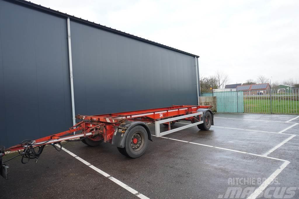 GS Meppel 2 AXLE 20FT CONTAINER TRANSPORT TRAILER Containerframe/Skiploader trailers
