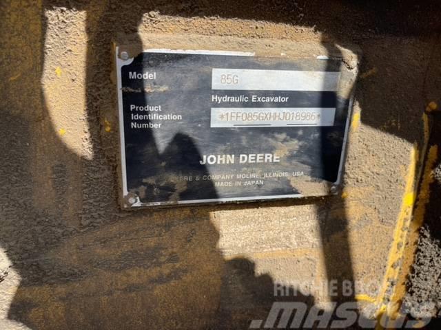 John Deere 85G Mini excavators < 7t