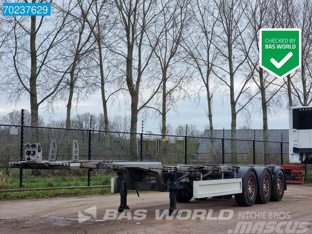 Renders 3DFCST 3 axles NL-Trailer TÜV 05-24 Multi'45ft Lif Containerframe/Skiploader semi-trailers