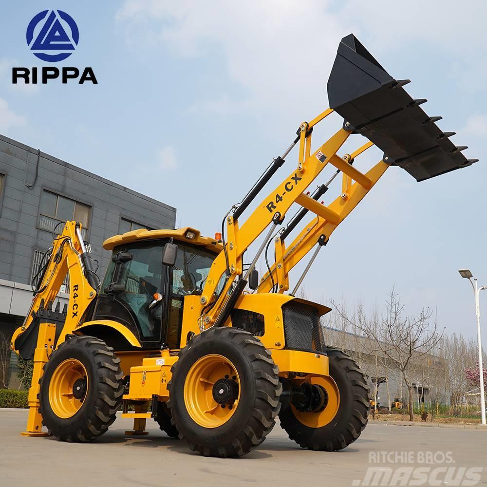  Rippa R4-CX Backhoe, Large, Cab, Air Conditioner TLB's