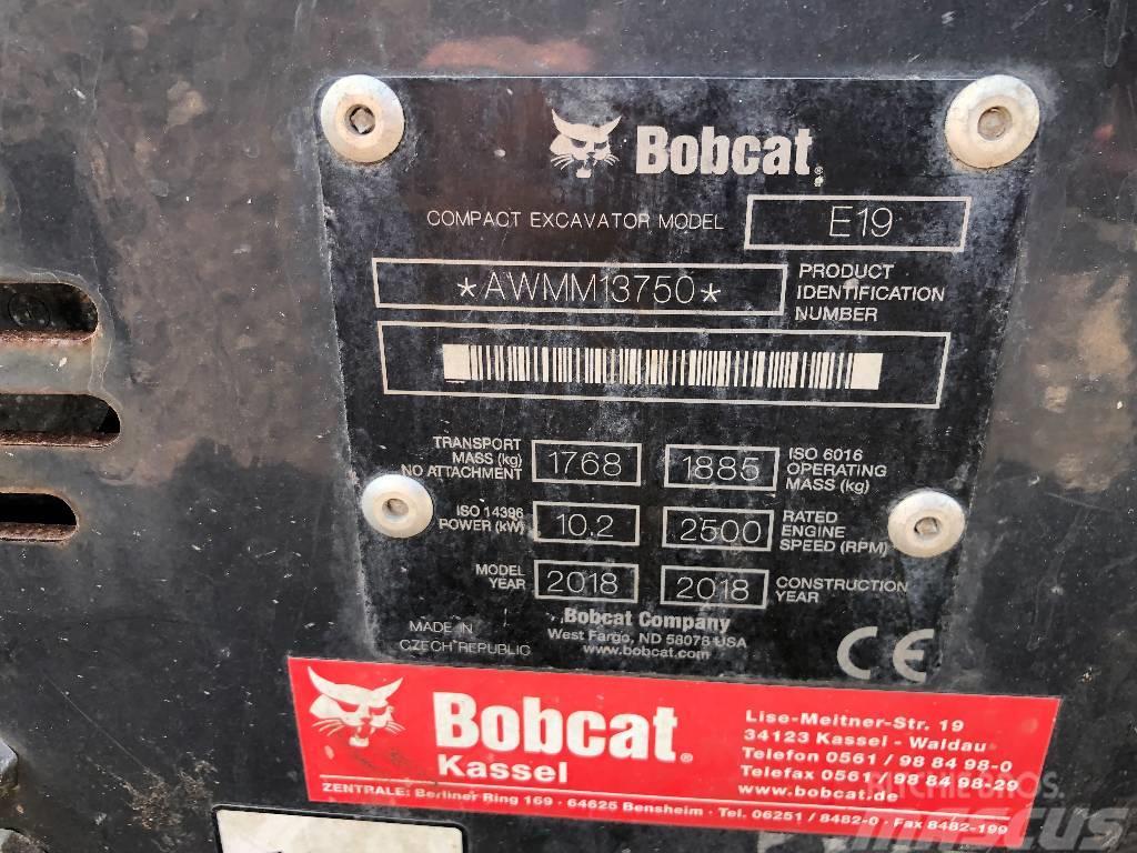 Bobcat E 19 Mini excavators < 7t
