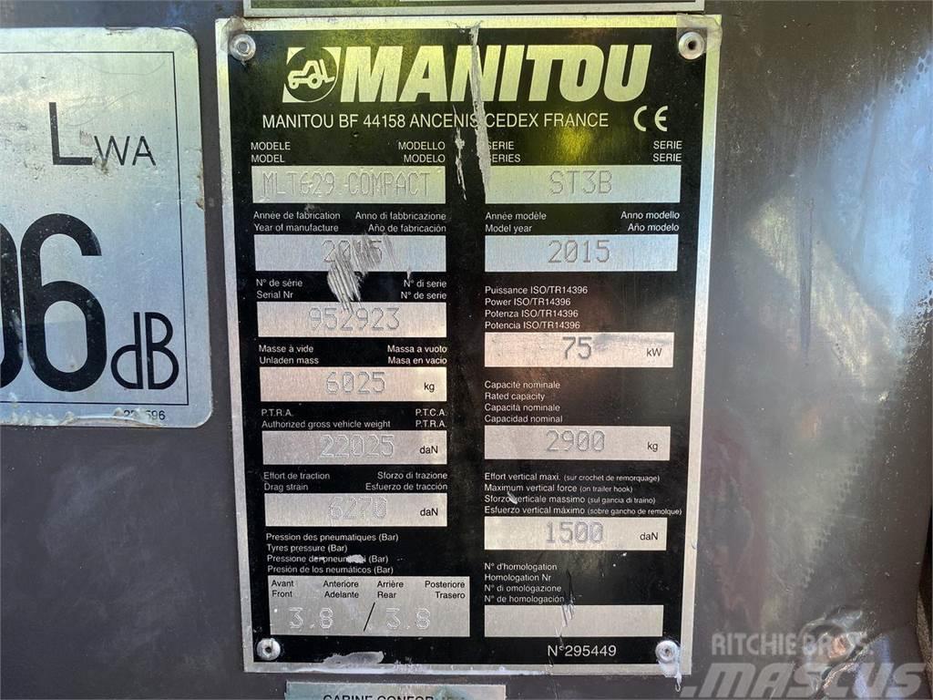 Manitou MLT629-20C PREMIUM Farming telehandlers