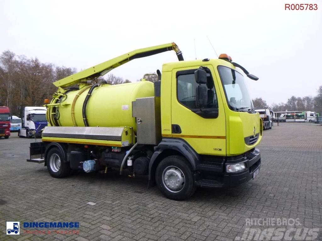 Renault Midlum 180.14 dxi 4x2 RHD Euro 5 vacuum tank 6.1 m Sewage disposal Trucks