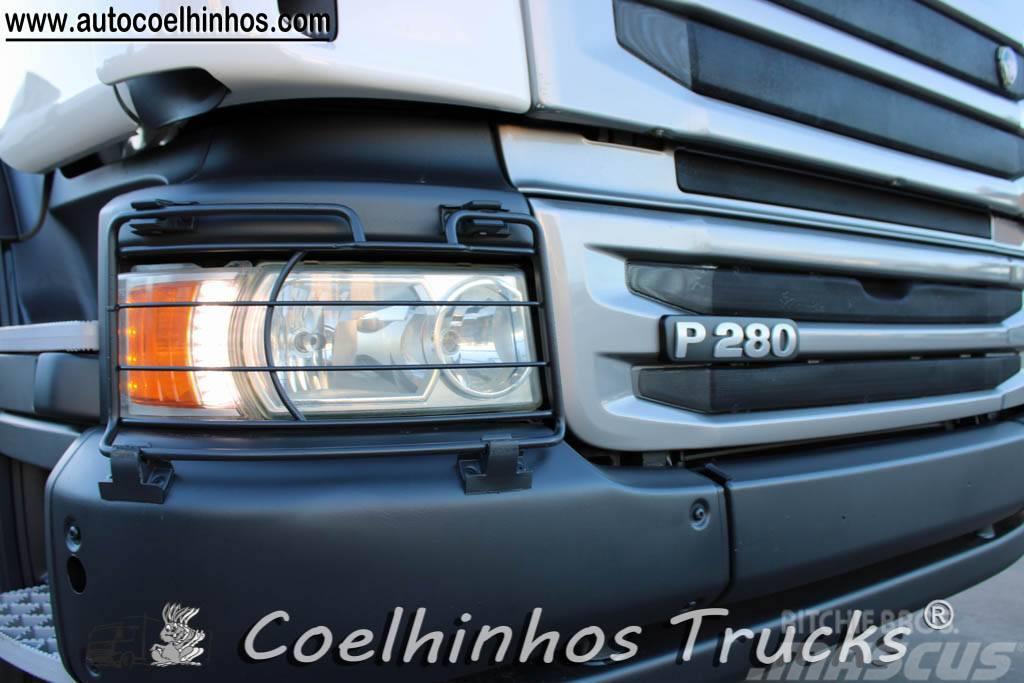 Scania P 280 + Hiab 122 XS Tipper trucks