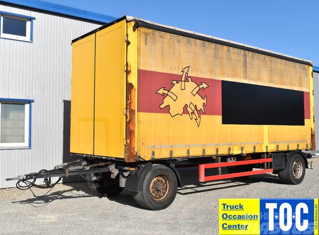 Wecon A218 Durchlade Edscha Curtain Tautliner/curtainside trailers