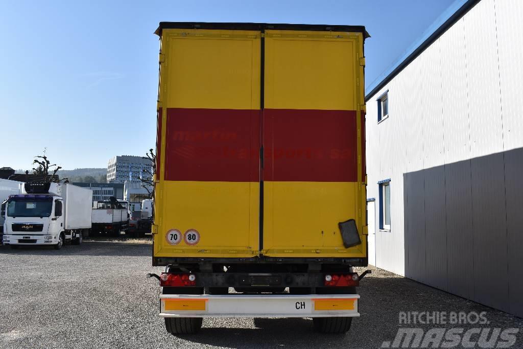 Wecon A218 Durchlade Edscha Curtain Tautliner/curtainside trailers