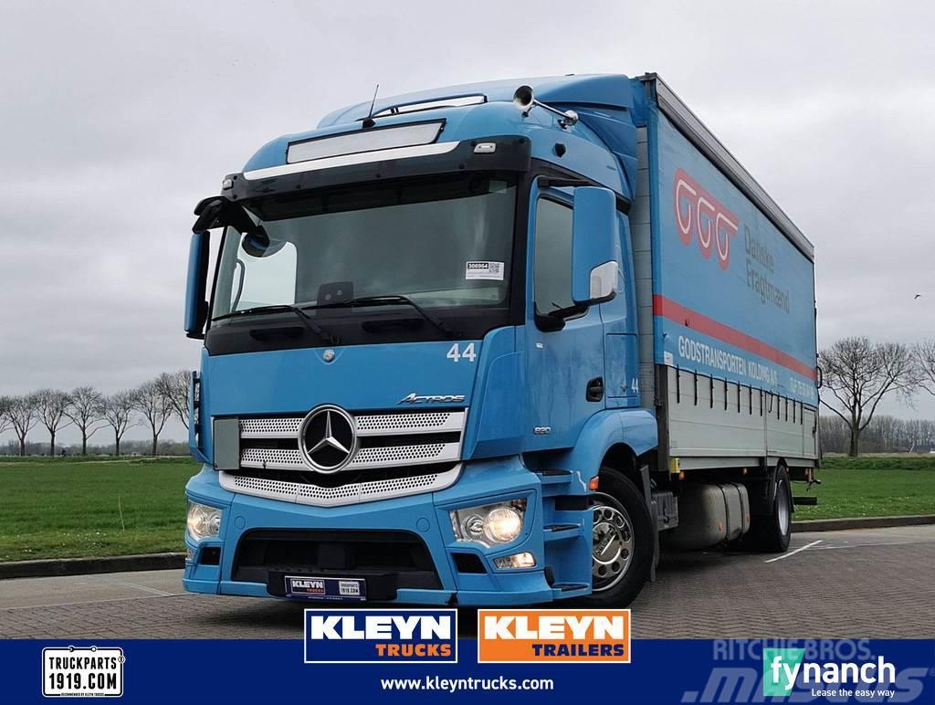 Mercedes-Benz ACTROS 1830 ll taillift airco Tautliner/curtainside trucks