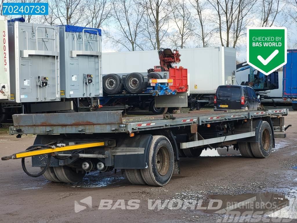  Netam-Fruehauf ANCR 20-110A 3 axles TUV 12/2024 Containerframe/Skiploader trailers