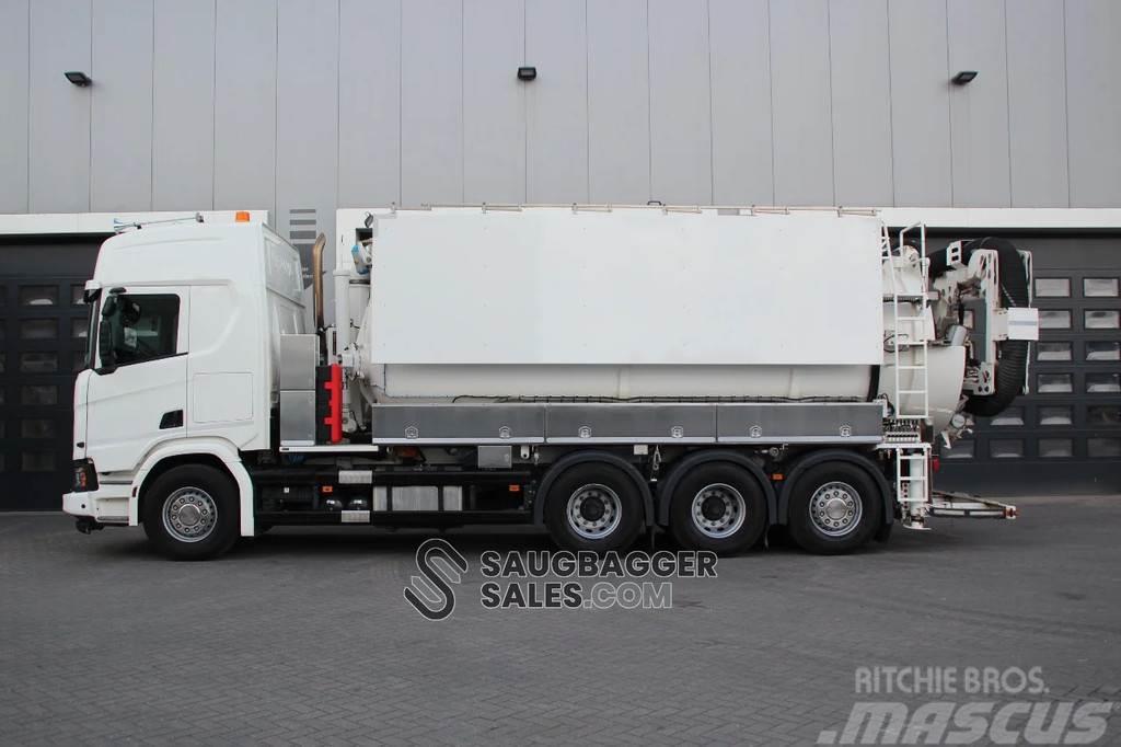 Scania R540 Amphitec Vortex 11000 suction excavator Sewage disposal Trucks